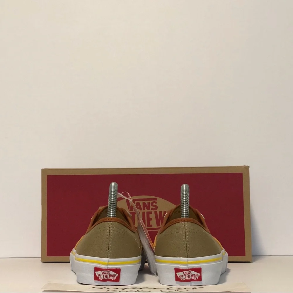 Vans Authentic (Vans Customs) “Yellow/Brown” - Picture 4 of 7